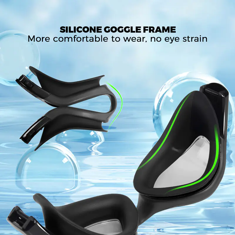 Waterproof Anti Fog Swim Goggles For Adult